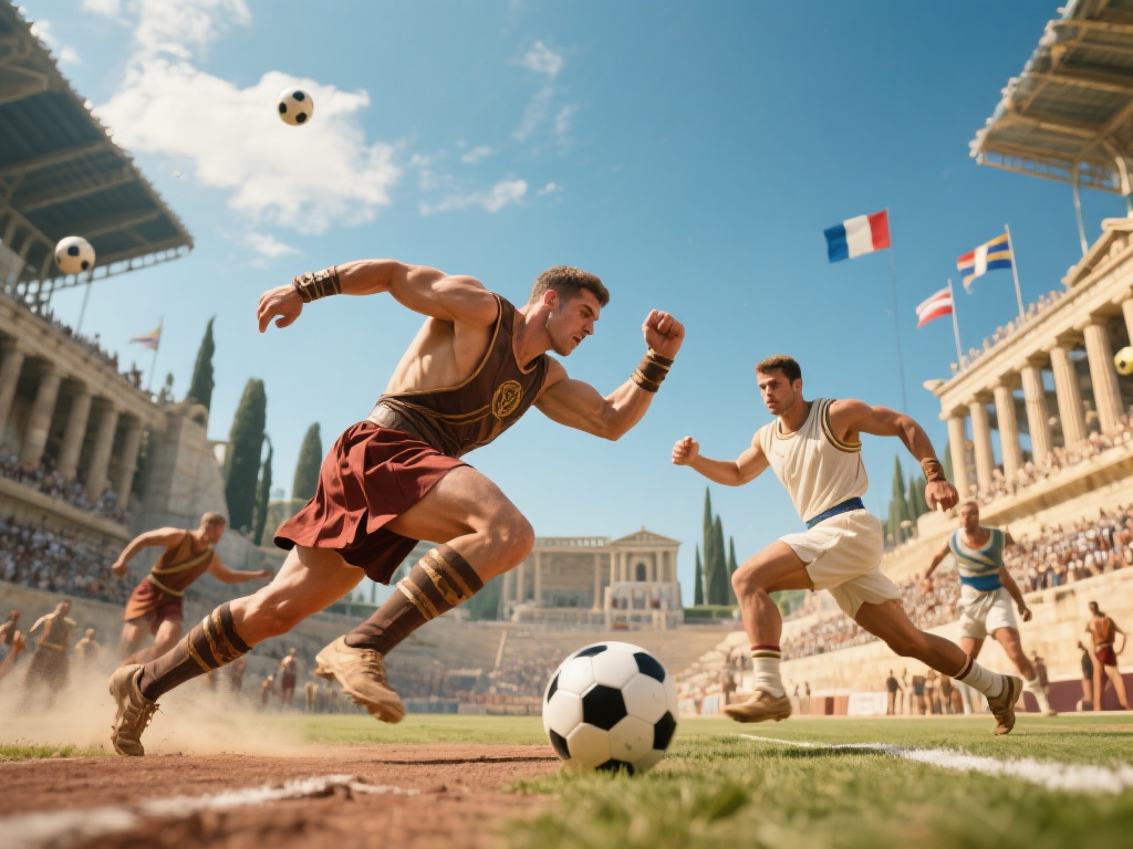 中欧体育发展历史中的竞技精神与价值观 (中欧体育发展历史中的竞技精神与核心价值观探究）